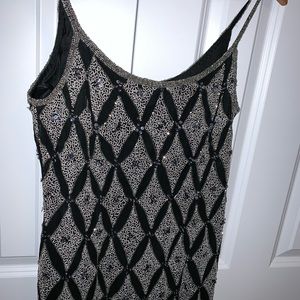 Vintage Papell Boutique Beaded Sequin Evening Gown